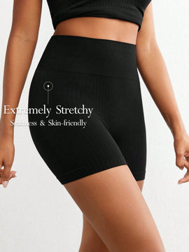 Leisure Shorts De Seguridad Sin Costuras Con Pretina Ancha
