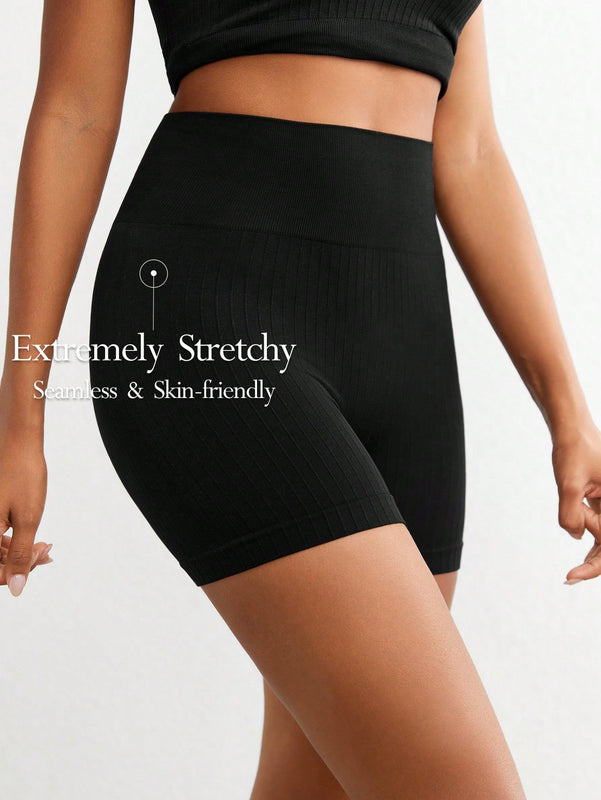 Leisure Shorts De Seguridad Sin Costuras Con Pretina Ancha