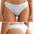 Leisure Ropa Interior De Tanga De Color Solido Para Mujeres