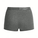 Leisure Pantalones Cortos De Cintura De Jacquard De Alfabeto De Mujer Con Angulo Plano (pieza Unica)