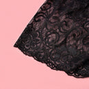 Panties De Encaje Para Mujeres Con Cintura Baja, Atractivos, Transparentes, Abiertos Y Provocativos Con Doble Circulo, Libre De Ataduras