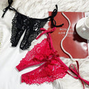 3 Piezas/Conjunto Ropa Interior Sexy Para Mujer Con Encaje Y Tamanos Diferentes