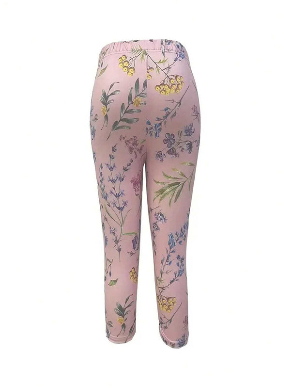 Unity Mallas con estampado de moda para mujeres de 3/4 de longitud