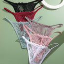 6 piezas de tangas sexys para mujeres, todas en encaje comodo y transpirable