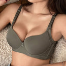 DAZY Sencillo Sujetador Con Push-up Y Alambre De Acero En Color Solido