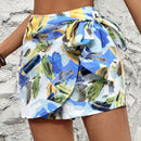 VCAY Pantalones Cortos Casuales Con Cordon De Impresion De Verano