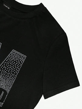 Camiseta De Mangas Cortas Casual Y De a Para Mujer Para Primavera Y Verano