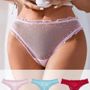 Underwear&sleepwear basics tanga de diseno de parche de malla transpirable y comodo