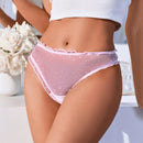 Underwear&sleepwear basics tanga de diseno de parche de malla transpirable y comodo