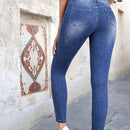 Jeans Ajustados De Cintura Alta Y Doble Boton De Moda Slim Fit Para El Verano De 2024 Que Favorecen Cualquier Forma Corporal