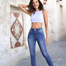 Jeans Ajustados De Cintura Alta Y Doble Boton De Moda Slim Fit Para El Verano De 2024 Que Favorecen Cualquier Forma Corporal