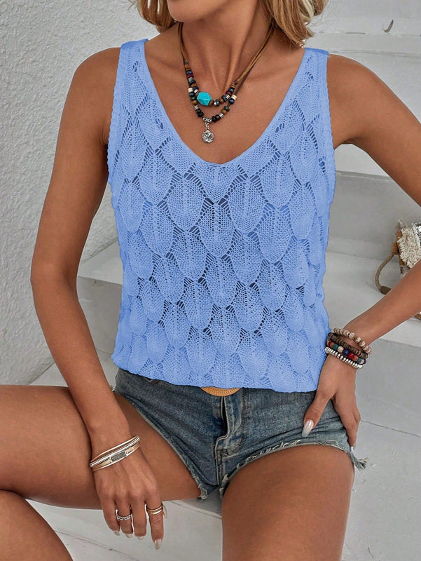 LUNE Chaleco De Sueter Sin Mangas De Color Solido De Moda Para Damas