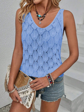 LUNE Chaleco De Sueter Sin Mangas De Color Solido De Moda Para Damas