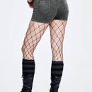 ROMWE Grunge Punk Shorts Vaqueros De Mujer Con Parche En Forma De Estrella