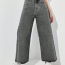 EZwear Jeans Casuales De Pierna Recta Para Mujer Para Un Vestuario Diario