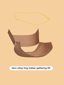 1 pieza Sujetador de pecho sin tirantes para mujer, atractivo sujetador trasero sin alambre para damas, estilo europeo y americano
