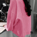 LUNE Jersey De Cuello Redondo Para Mujer Con Diseno De Corazon