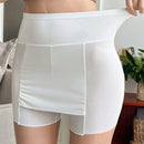 DAZY Pantalones Cortos De Seguridad Sin Costuras Para Mujer De Diseno Triangular Simple Y Transpirable