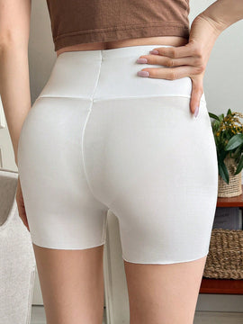 DAZY Pantalones Cortos De Seguridad Sin Costuras Para Mujer De Diseno Triangular Simple Y Transpirable