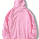 Essnce sudadera con capucha informal con cordon y estampa de letras, talla grande, para otono/invierno