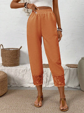 LUNE Pantalones largos casuales y versatiles para mujer, de moda para el verano