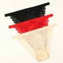 Tangas de encaje para mujer (paquete de 3)