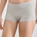 Leisure Shorts De Cuadros Simples, De Color Solido Y Comodos Para Mujer