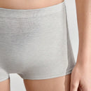 Leisure Shorts De Cuadros Simples, De Color Solido Y Comodos Para Mujer