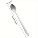1pc Cuchara de Acero Inoxidable Grabada - "Te Amo Hasta La Luna y De Vuelta" - Regalo Romántico para San Valentín, Aniversarios, Cumpleaños, Navidad o Suministros para Fiestas - Perfecta para Café, Helado, Té y Postres - 7.5” Duradera y con Diseño Divert