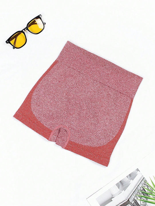 1 pieza shorts de yoga de cintura alta sin costuras amarillos, shorts comodos y transpirables con control de abdomen y levantamiento