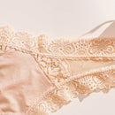 4 piezas/set tanga sexy de encaje con cintura baja y transpirable con longitud de cordones