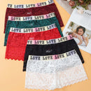 Pack de 5 panties de encaje para mujer con angulos planos