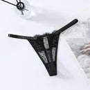 Lenceria De Tanga De Encaje Floral