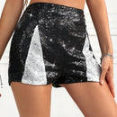 BAE Shorts De Verano Decorados Con Brillo Para Mujer Con Estilo