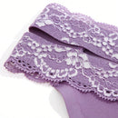 Conjunto de lenceria linda de 5 piezas para mujeres, con braguitas bikini sin costuras, de cintura alta, con encaje en V y braguitas sin costuras