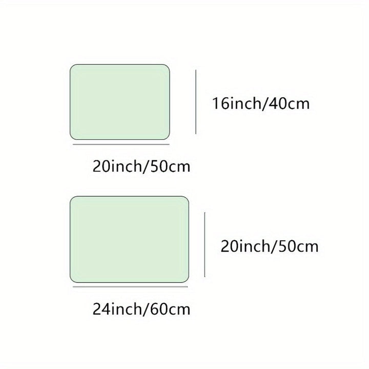 1pc Escurridor, Alfombra absorbente multifuncional para lavandería, cocina y baño, Secado de vajilla, Protección de superficies, Alfombra de secado suave y duradera, Para cocina y lavandería, Artículos esenciales para el hogar, Suministros para el hogar