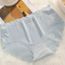 paquete de 2 bragas para mujer sin costuras con forma de melocoton 3D de seda helada, transpirables y comodas, braguitas triangulares lindas y frescas para jovenes chicas