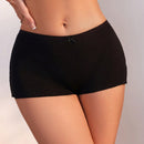 Shorts Decorados Con Nudo De Mariposa En El Dobladillo Plisado