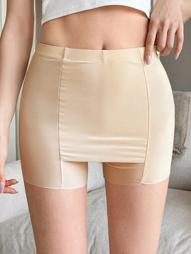 DAZY Mujeres solido color fino region del triangulo ropa interior de seguridad anti-vaciado