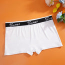 Pack de 3 Calzoncillos cortos deportivos elasticos para hombres con diseno de la letra del alfabeto en la banda de la cintura, comodos y transpirables