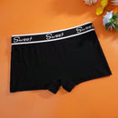 Pack de 3 Calzoncillos cortos deportivos elasticos para hombres con diseno de la letra del alfabeto en la banda de la cintura, comodos y transpirables