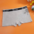 Pack de 3 Calzoncillos cortos deportivos elasticos para hombres con diseno de la letra del alfabeto en la banda de la cintura, comodos y transpirables