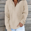 Lune sudadera con capucha texturizada para mujer