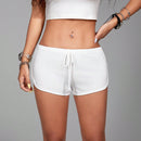 NEW  Coolane Shorts Mini Ajustados Con Letras Impresas