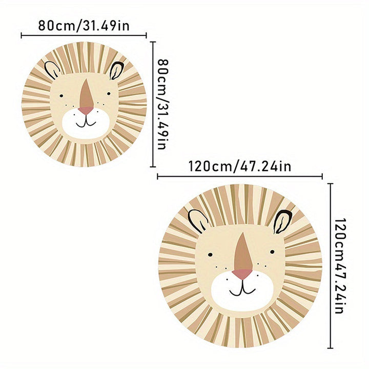 Alfombra de peluche suave antideslizante para dormitorio, sala o clóset, diseño cartoon, 1000g/m², lavable, imitación