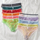 Conjunto de 11 piezas de Bragas para mujeres de malla Sexy, Dulces, Lindas y Transpirables en forma de triangulo