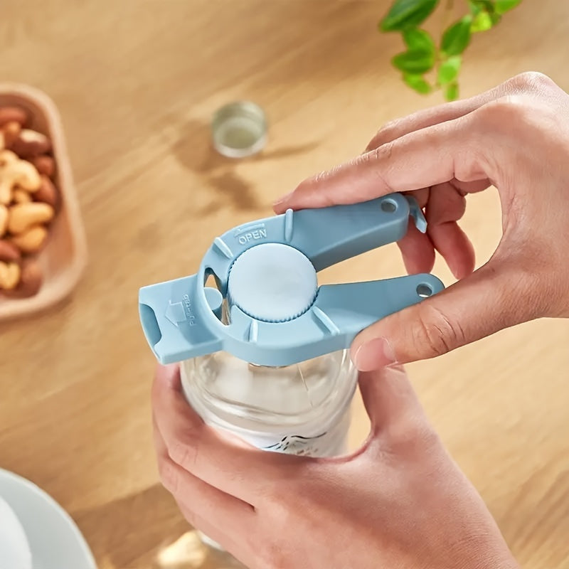 1pc Abrelatas Portátil Multifunción - Plástico Duradero, Ideal para Cocina y Uso Exterior