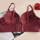 NEW 1 pieza Sujetador sexy y encantador con push-up, correas antideslizantes y ganchos de triple  para mujer