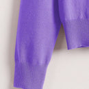 Essnce cardigan suelto y casual de mujer de un solo abotonado, de color liso, manga larga, para otono/invierno