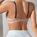 Sujetador sexy de encaje con aro para lenceria femenina